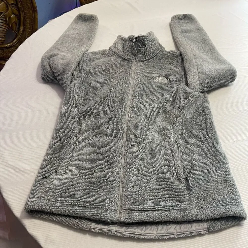 The North Face Grey Osito Women’s Fleece Jacket Size Medium